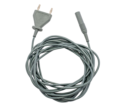 Bipolar Diathermy Cable, Round with Flat Plug, Valleylab compatible